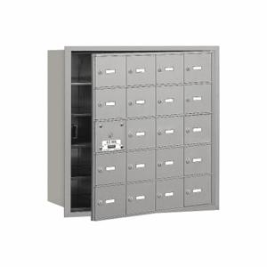 SALSBURY INDUSTRIES 3620AFU Horizontal Mailbox Usps 20 Doors Aluminium Fl 29-3/4 Inch | AG3KEN 33LL51