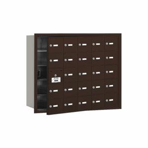 SALSBURY INDUSTRIES 3625ZFU Horizontal Mailbox Usps 25 Doors Bronze Fl 29-3/4 Inch | AG3KZB 33LR78