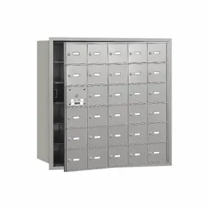 SALSBURY INDUSTRIES 3630AFU Horizontal Mailbox Usps 30 Doors Aluminium Fl 35-1/4 Inch | AG3LRV 33LW83