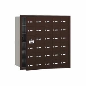 SALSBURY INDUSTRIES 3630ZFU Horizontal Mailbox Usps 30 Doors Bronze Fl 35-1/4 Inch | AG3LTM 33LW92