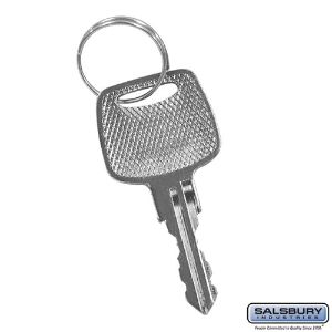 SALSBURY INDUSTRIES 3683 Master Control Key, 0.75 x 1.75 x 0.25 Inch Size | CE7HFY