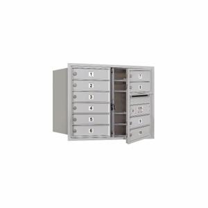 SALSBURY INDUSTRIES 3706D-10AFU Horizontal Mailbox Usps 10 Doors Aluminium Fl 23-1/2 Inch | AG3JMM 33LG63