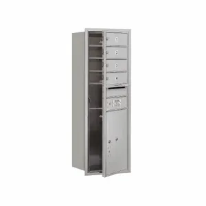 SALSBURY INDUSTRIES 3711S-04AFU Horizontal Mailbox Usps 5 Door Aluminium Fl 41 Inch | AG3HVB 33LA73