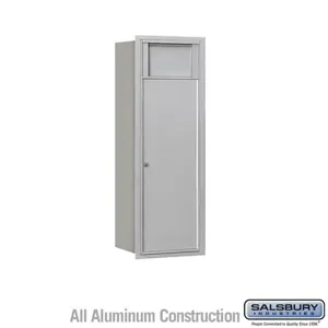 SALSBURY INDUSTRIES 3711S-1BF Horizontal Receptacle Bin, 4C, 16.375 x 41 x 17 Inch Size, 11 Door High | CE7JGE