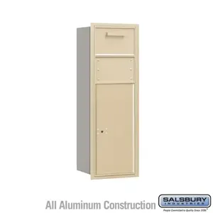 SALSBURY INDUSTRIES 3711S-1CSR Horizontal Collection Box, 4C, 16.375 x 41 x 17 Inch Size, 11 Door High | CE7DVQ