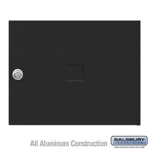 SALSBURY INDUSTRIES 3753BLK Replacement Door and Lock, 13.25 x 10.25 x 0.25 Inch Size | CE7JKE