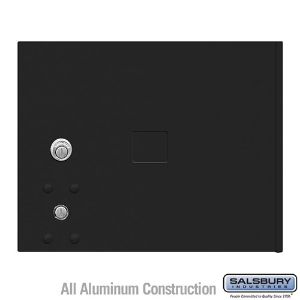 SALSBURY INDUSTRIES 3753P-BLK Outdoor Parcel Locker, 13.25 x 10.25 x 0.25 Inch Size | CE7JLH