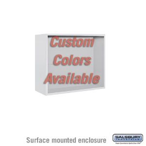 SALSBURY INDUSTRIES 3806D-CST-Gehäuse, 32.25 x 24.625 x 17.5 Zoll Größe, individuelle Farbe, Oberflächenmontage | CE7JWW