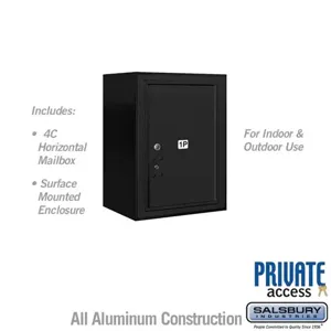 SALSBURY INDUSTRIES 3806S-1PBFP Outdoor Parcel Locker, 17.5 x 24.625 x 17.5 Inch Size, With Private Access | CE7EHX