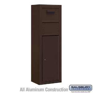 SALSBURY INDUSTRIES 3811S-1CZF Horizontal Collection Box, 4C, 17.5 x 42.125 x 17.5 Inch Size, 11 Door High | CE7DXM