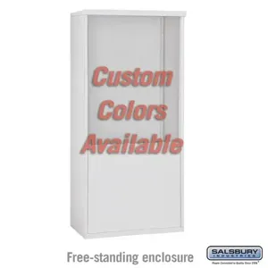 SALSBURY INDUSTRIES 3910D-CST Enclosure, 32.25 x 52.75 x 19 Inch Size, Custom Color | CE7HDF