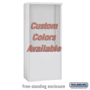 SALSBURY INDUSTRIES 3911D-CST Enclosure, 32.25 x 69.25 x 19 Inch Size, Custom Color | CE7HDK