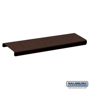 SALSBURY INDUSTRIES 4382D-BRZ Spreader, 34 x 1 x 9 Inch Size, Bronze | CE7JNK