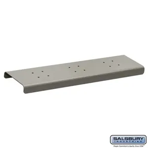 SALSBURY INDUSTRIES 4382D-NIC Spreader, 34 x 1 x 9 Inch Size, Nickel | CE7JNM