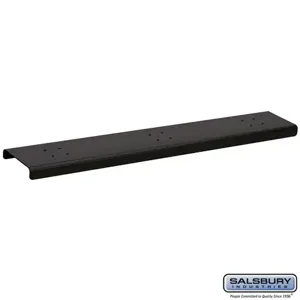 SALSBURY INDUSTRIES 4383BLK Spreader, 55 x 1 x 9 Inch Size, Black | CE7JPF