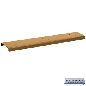 SALSBURY INDUSTRIES 4383D-BRS Spreader, 55 x 1 x 9 Inch Size, Brass | CE7JPA