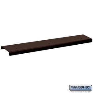 SALSBURY INDUSTRIES 4383D-BRZ Spreader, 55 x 1 x 9 Inch Size, Bronze | CE7JPB