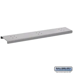 SALSBURY INDUSTRIES 4383SLV Spreader, 55 x 1 x 9 Inch Size, Silver | CE7JPH