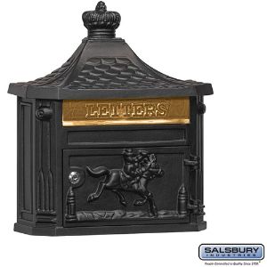 SALSBURY INDUSTRIES 4460 Victorian Mailbox, 15.75 x 20 x 5.75 Inch Size, Surface Mounted | CE7JZC