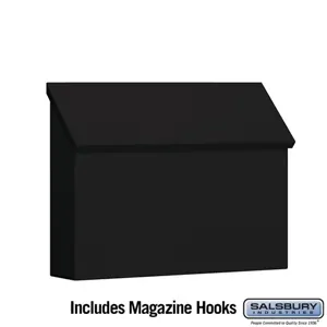 SALSBURY INDUSTRIES 4610 Traditional Mailbox, 14 x 11 x 3.5 Inch Size, Horizontal Style | CE7JYB