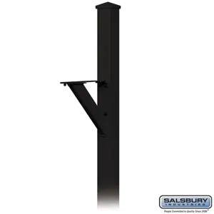 SALSBURY INDUSTRIES 4825 Decorative Mailbox Post, 4 x 81 x 4 Inch Size, In Ground Mounted, Modern | CE7GXK