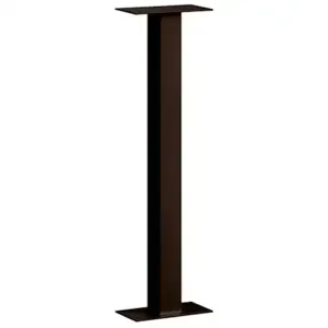 SALSBURY INDUSTRIES 4865BRZ Standard Mailbox Post, 3.5 x 42 x 3.5 Inch Size, Bronze | CE7JRD