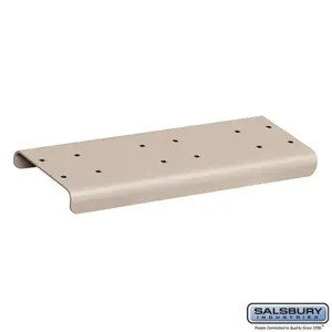 SALSBURY INDUSTRIES 4882BGE Spreader, 19 x 1 x 7.25 Inch Size, Beige | CE7JNV