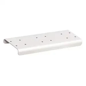 SALSBURY INDUSTRIES 4882WHT Spreader, 19 x 1 x 7.25 Inch Size, White | CE7JNZ