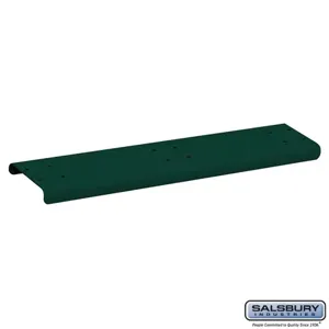 SALSBURY INDUSTRIES 4883GRN Spreader, 34 x 1 x 7.25 Inch Size, Green | CE7JPP