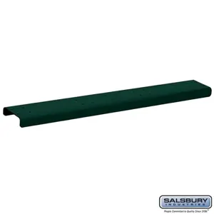 SALSBURY INDUSTRIES 4884GRN Spreader, 50 x 1 x 7.25 Inch Size, Green | CE7JPW