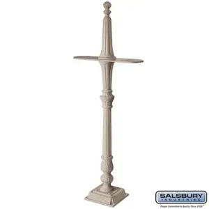 SALSBURY INDUSTRIES 4892 Classic Mailbox Post, 22 x 58 x 3.5 Inch Size, 2 Sided | CE7ETA