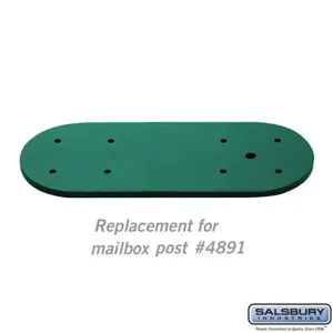 SALSBURY INDUSTRIES 4897GRN Replacement Arm Kit, 8.25 x 0.375 x 6 Inch Size, Green | CE7EKJ