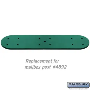 SALSBURY INDUSTRIES 4898GRN Replacement Arm Kit, 16.5 x 0.375 x 6 Inch Size, Green | CE7EKQ