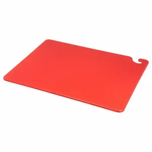 SAN JAMAR CB182412RD Cutting Board 18 x 24 Red | AE7XCA 6AZV6 / CB182412RDGR