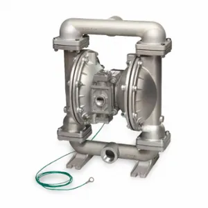 SANDPIPER G15B1ABTXNSX00. Double Diaphragm Pump, Aluminum, Buna-N, Npt, Npt X Npt, 1 1/2 Inch Fluid Connection Size | CT9TED 6WY69