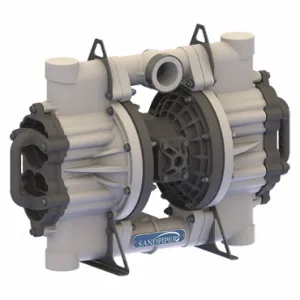 SANDPIPER HD20F1PBSPNS000. Double Diaphragm Pump, Air, Polypropylene, Bolt, 2 Inch Fluid Connection Size, Npt, Buna-N | CT9TDP 56MA12