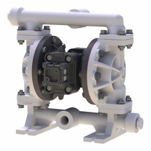 SANDPIPER S05B2P1TPNI000. Double Diaphragm Pump, Air, Polypropylene, Bolt, 1/2 Inch Fluid Connection Size, Npt, Ptfe | CT9TDK 12W414