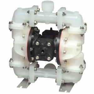 SANDPIPER S07B1K1KPNS000. Double Diaphragm Pump, Air, Pvdf, Bolt, 3/4 Inch Fluid Connection Size, Npt, Santoprene | CT9TEC 29AU52