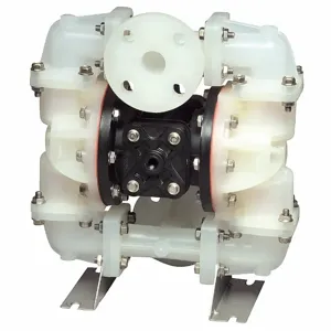 SANDPIPER S10B1K1KPAS000. Double Diaphragm Pump, Air, Pvdf, Bolt, 1 Inch Fluid Connection Size, Flange, Santoprene | CT9TDW 29AU54