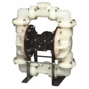 SANDPIPER S15B3P2PPUS000. Double Diaphragm Pump, Air, Polypropylene, Bolt, 1 1/2 Inch Fluid Connection Size, Flange | CT9TDG 15U532