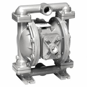 SANDPIPER S1FB1S2TANS000. Double Diaphragm Pump, Air, 316 Stainless Steel, Bolt, 1 Inch Fluid Connection Size, Npt | CT9TCE 12W433