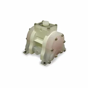 WARREN-RUPP WR10PP5BPP9. Double Diaphragm Pump, 5 Gpm Max., Ptfe, Multiport Manifold Connection, 3/8 Inch Size | CH6RZL 2ERY8