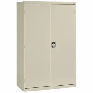 SANDUSKY LEE EA4R462472-07 Storage Cabinet, 46 Inch x 24 Inch x 72 Inch, Recessed Pull Handle & Keyed | CT9THA 8DEH1