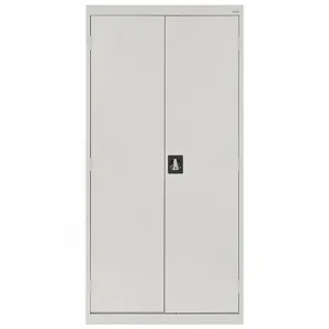 SANDUSKY LEE EACR361872-05 Storage Cabinet, 36 Inch x 18 Inch x 72 Inch, 4 Shelves, Recessed Pull Handle & Keyed, Adj | CT9TGM 8X495