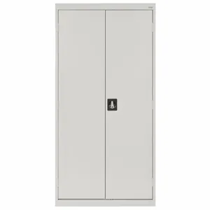 SANDUSKY LEE EACR362472-05 Storage Cabinet, 36 Inch x 24 Inch x 72 Inch, 4 Shelves, Recessed Pull Handle & Keyed, Adj | CT9THB 8ZCL3