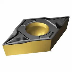 SANDVIK COROMANT DCMT 3(2.5)2-PF 4325 Turning Insert, Finishing, Diamond, Dcmt, Neutral, Dcmt3 Insert, 3 | CT9VDE 29WH70