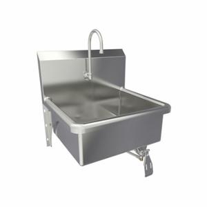 SANI-LAV 5041-0.5 Hand Sink, 0.5 GPM Flow Rate, Deck, 20 Inch x 17 Inch Bowl Size | CT9VVG 52CG87