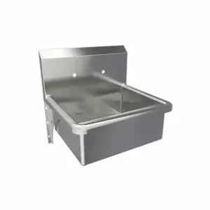 SANI-LAV 5048 Hand Sink, Deck, 20 Inch x 17 Inch Bowl Size, 9 Inch Bowl Dp, 16 ga | CT9VWG 48PY26