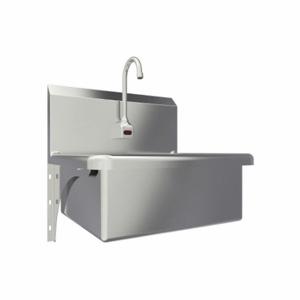 SANI-LAV 504B-0.5 Hand Sink, 0.5 GPM Flow Rate, Deck, 20 Inch x 17 Inch Bowl Size | CT9VVD 52CG91