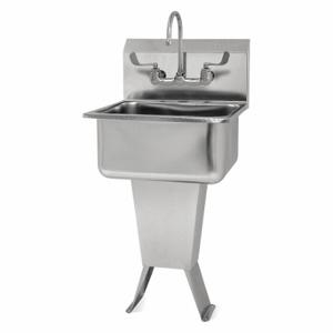 SANI-LAV 521FL-0.5 Hand Free Sink, 0.5 GPM Flow Rate, 41 1/2 Inch Overall Height | CT9VYV 48TG08